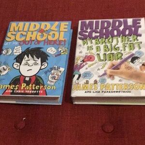 James Patterson Middle school books